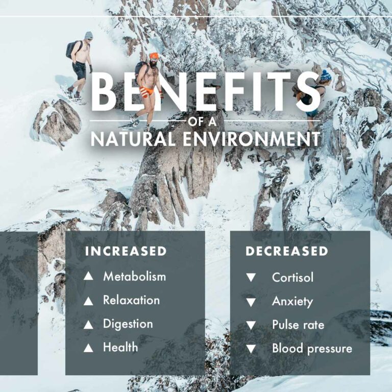The benefits of living in Nature