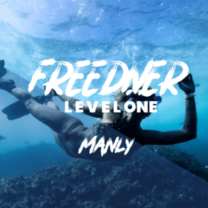 Freediving level one course in manly beach