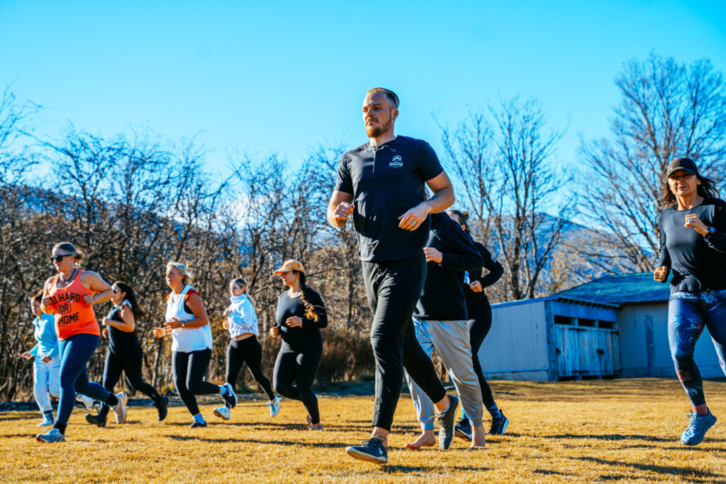 A Breathwork Facilitator Training students