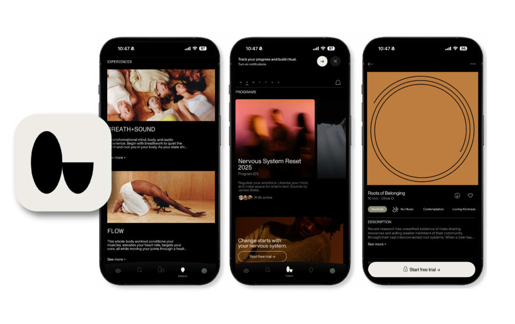 3 Images of the Open Breathwork + Meditation App
