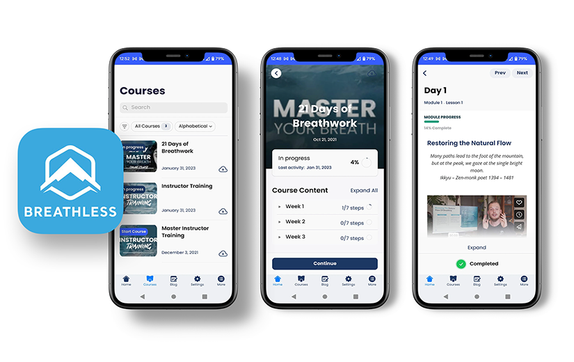 Breathless Academy App