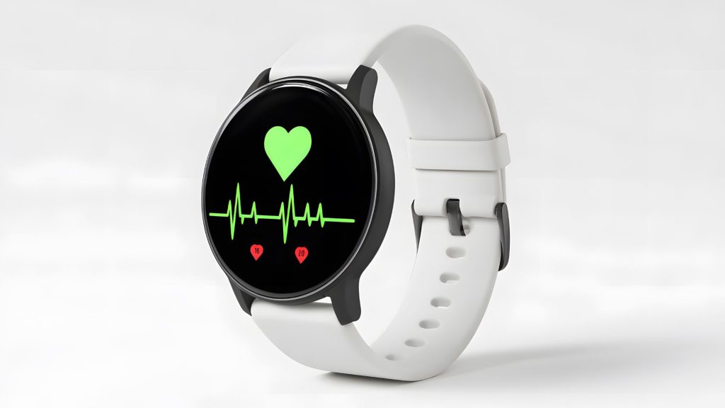 A watch that tracks heart rate variability